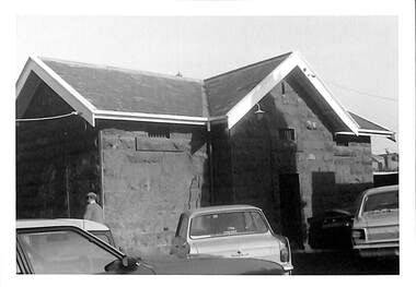 Photograph - Police Station lockup, rear 111 Bay Street, Port Melbourne, Janet and Allen Walsh, 1973