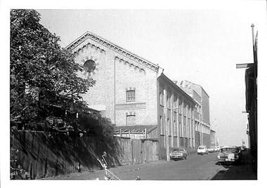 Photograph - Post Office Place, east side, Port Melbourne, Janet and Allen Walsh, 1973