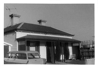 Photograph - House, 2 McCormack Street, Port Melbourne, Janet and Allen Walsh, 1973