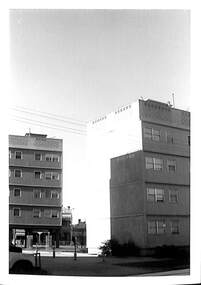 Photograph - Housing Commission Flats, Raglan/Crockford/Ingles Streets, Port Melbourne, 1973, Janet and Allen Walsh, 1973
