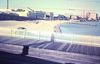 3665 - Taken from Station Pier, in February 1960, looking east along beachfront