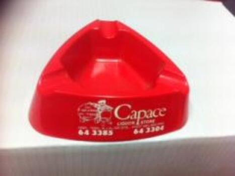 3697 - Promotional ashtray from Capace Liquor Store