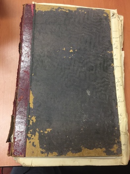 3885 - Cricket club minute book