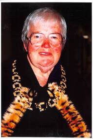 Photograph - Sister Norma Barnett as honorary Mayor of Port Phillip, 2004