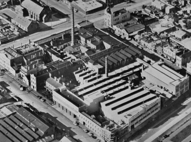 4083.03 - Aerial photo of Swallow and Ariell factory, Port Melbourne