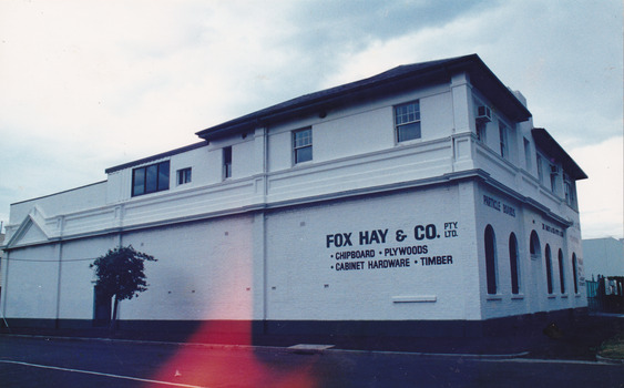 1469 - Fox Hay building at Beach and Nott (former Seamens'Institute) prior to re-development, 1989