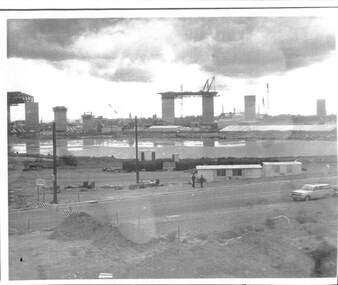 Photograph - Construction and collapse of West Gate Bridge, Douglas Smallpage, Oct 1970