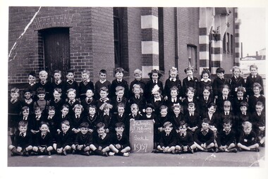 Photograph - Grade 1, St Joseph's Catholic Primary School, 1957