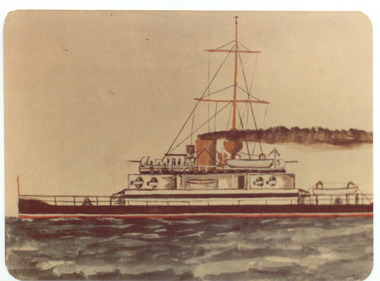Photograph - HMVS Cerberus by James CONDER