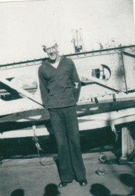 Photograph - US seaman Town Pier, Port Melbourne, 1924 - 1925