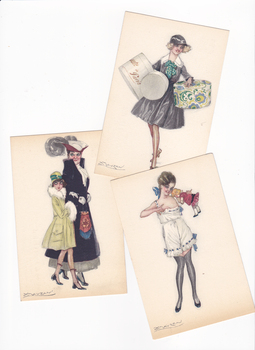2929 - Postcards used by Swallow & Ariell sales representatives.