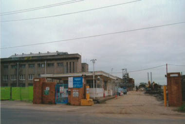Photograph - Demolition, J Kitchen & Sons perimeter survey, May 2014