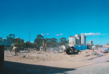 Photograph - Demolition, J Kitchen & Sons perimeter survey, Jul 2014
