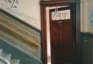 Photograph - Toilets, Administration Building, J Kitchen & Sons, Port Melbourne, Lionel Layfield, 2014 - 2015
