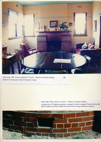 Photograph - Former Chaplain's quarters, Missions to Seamen, Port Melbourne, Alison Kelly, 1990