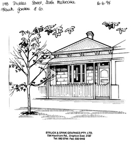 Drawing - Property sketch - 198 Pickles St, Struck & Spink Graphics P/L, 16 Jun 1994