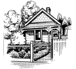 Drawing - Property sketch - 169 Stokes Street, May 1993