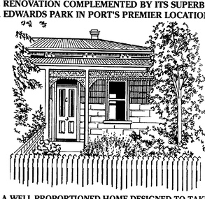 Drawing - Property sketch - 184 Esplanade East, 1990s