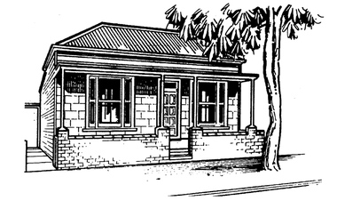 Drawing - Property sketch - 284 Esplanade East, 1990s