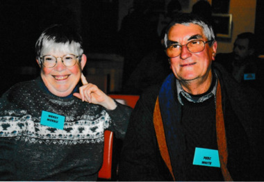 Photograph - PMHPS, 10th Annivesary Meeting, Port Melbourne Uniting Church, Ann Smallpage, 25 Aug 2003