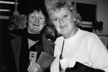 Photograph - PMHPS, 10th Annivesary Meeting, Port Melbourne Uniting Church, Ann Smallpage, 25 Aug 2003