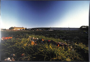 Photograph - Port Melbourne Station and Centenary Bridge, James Lauritz, 1989 - 1990
