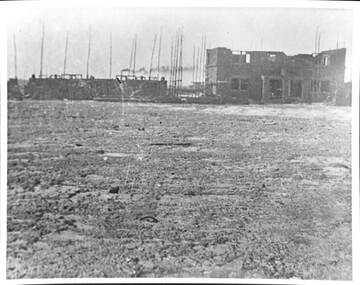 Photograph - Construction of Bank Houses, Jack GOULD