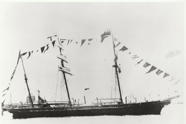Photograph - Steam Sloop Victoria, Jack GOULD