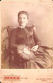 Photograph - Louisa Bellion, Margaret Bride, Image from "Four immigrant families and some of their descendants" by Margaret Bride, Booklet completed 2019.    Photo 1890