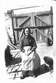 Photograph - Mother Falkenreich died 1920.  from the booklet "Family history of four immigrant families" prepared by Margaret BRIDE, Margaret Bride, Early 1900s Booklet completed 2019