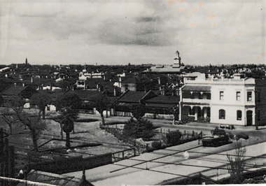Photograph - Station Hotel, corner Bridge and Station Streets, Port Melbourne, c. 1950
