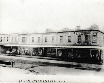 Photograph, Market Buildings, c.1915