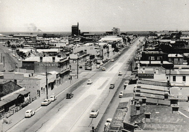 Photograph - Bay Street looking to the Bay 1963, c.1963