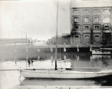 Photograph - Sandridge Lagoon Port Melbourne c.1920, 1920