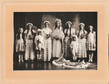 Photograph - Coronation of the Holy Trinity Carnival Queen 1931, 28 November 1931