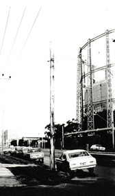 Photograph - Graham Street towards Albert Park, Reverend Donald LANGFORD, June 1973
