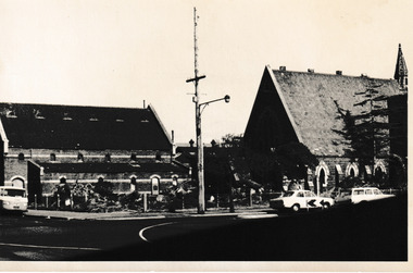 Photograph - Graham Street Methodist Church & Hall Port Melbourne, Reverend Donald LANGFORD, c.1970