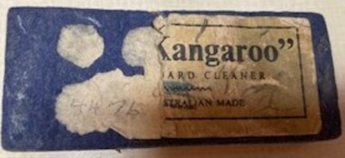 Education kit - Kangaroo brand chalkboard cleaner, 1970's - 1992