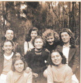 Photograph - Group containing Ethel Mavis Nyman, c.1945