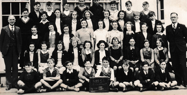 Photograph - Grade V11 Nott Street State School, 1939