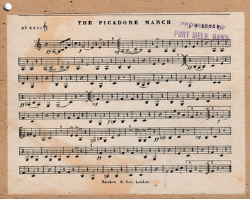 Document - Band Music, Ascherberg, Hopwod & Crew Ltd, c.1915