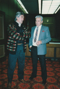 Photograph - Councillors, Perce WHITE & Steve KOURAKIS, c.1990