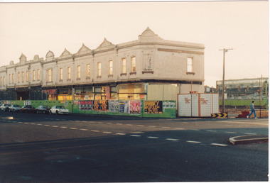Photograph - Market shop demolition