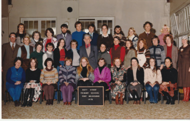 Photograph - Staff Nott Street Primary School 1978, 1978