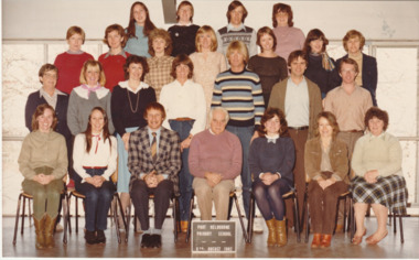 Photograph - Staff Port Melbourne Primary School 1982, 1982