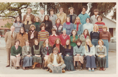 Photograph - Staff Nott Street Primary School 1978, 1978