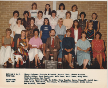 Photograph - Staff Nott Street Primary School 1985, 1985