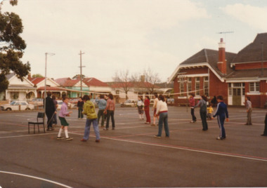 Photograph - Playground, Nott Street Primary School, c.1977
