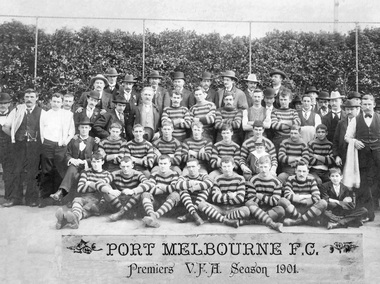 Photograph - Port Melbourne Football Club 1901, 1901