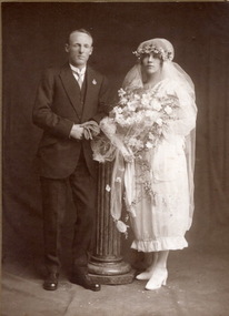 Photograph - Wedding Catherine Barlow & Thomas Jewell 1921, c.1921